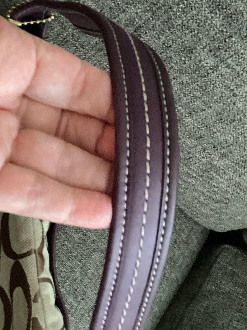 Coach 11257 Flap Ergo Shoulder bag Signature Monogram Canvas - Picture 15 of 16